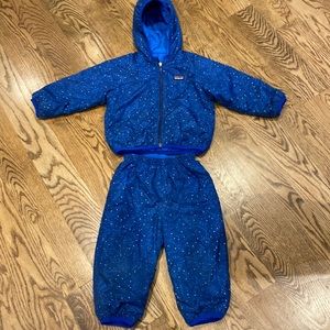 Patagonia puffer jacket & pant set